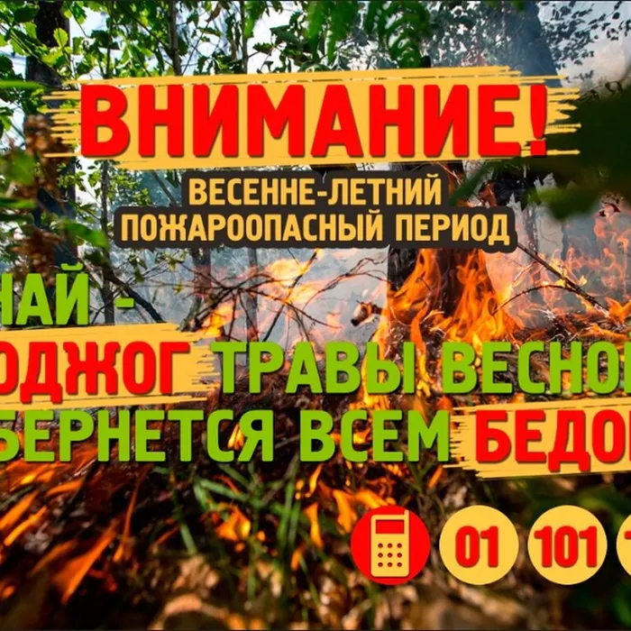 Весенне-летний пожароопасный сезон