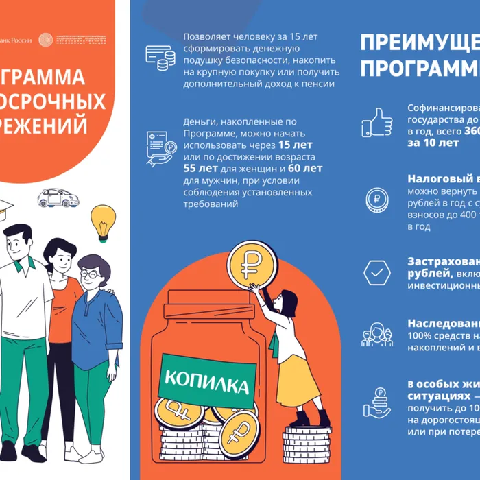 Программа долгосрочных сбережений (ПДС)