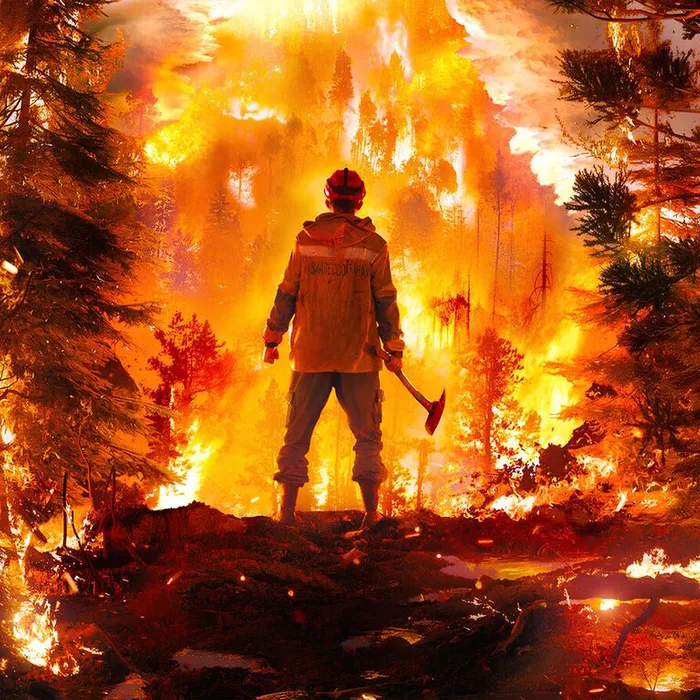 С целью недопущения пожаров в природной среде, запрещается!